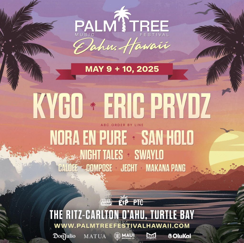 Palm Tree Music Festival Hawaii 2025 Lineup