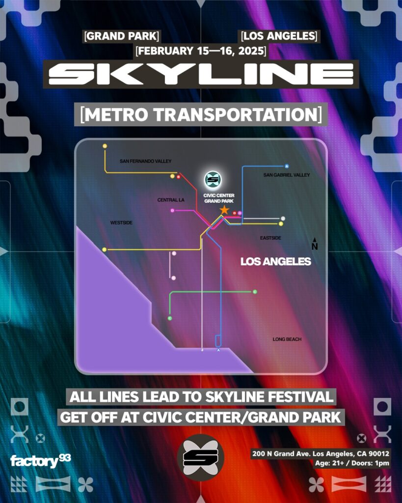 Skyline Los Angeles 2025 Metro Information