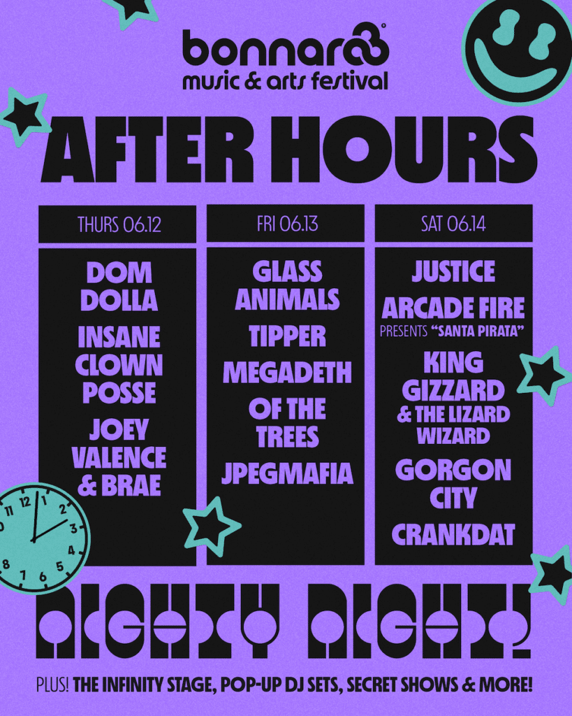 Bonnaroo 2025 - After Hours Lineup