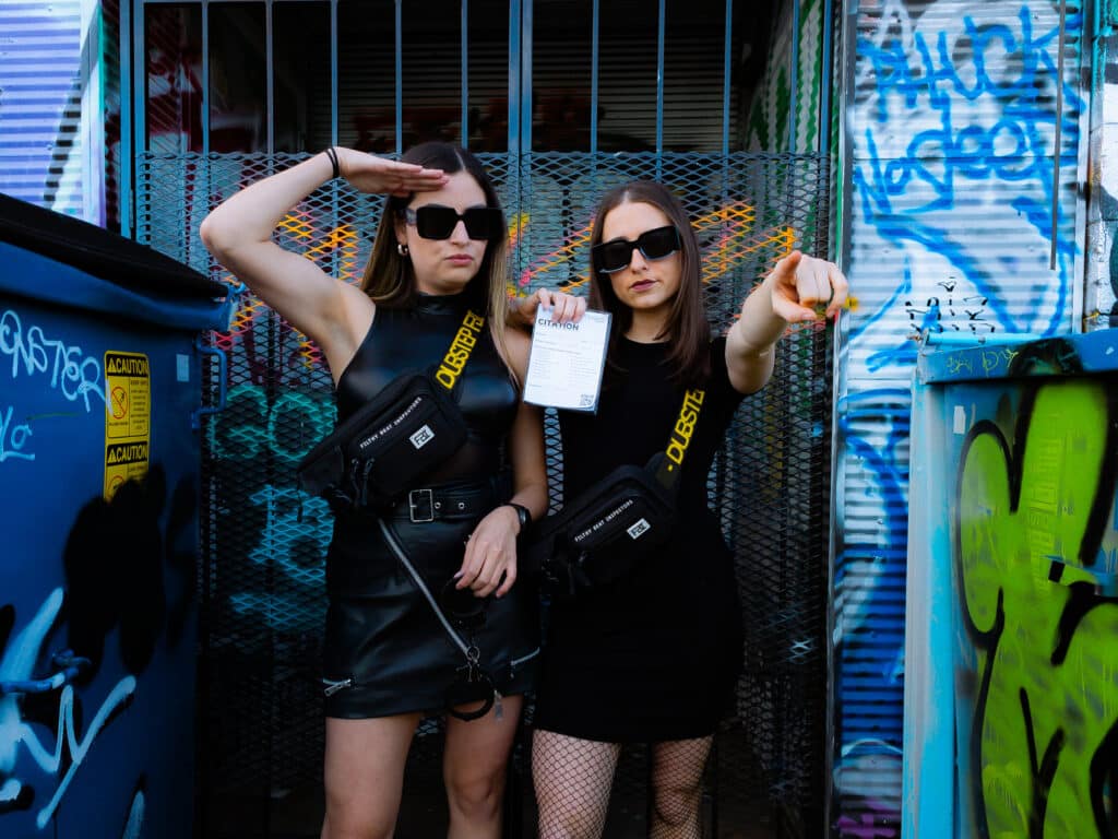 Dubstep FBI's founders Christina Vessa and Yesenia Vizcaya