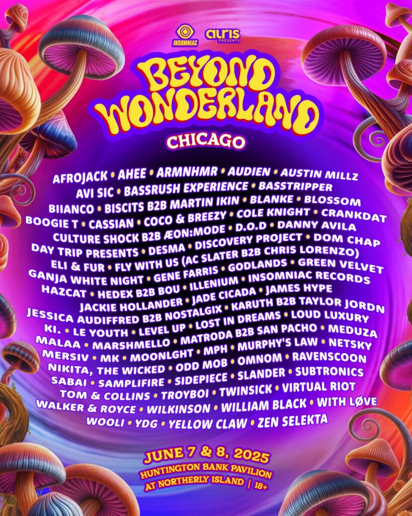 Beyond Wonderland Chicago 2025 - Lineup