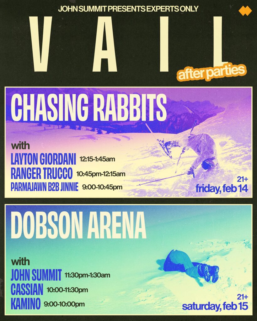 John Summit Experts Only Weekender Vail 2024 Afters Lineup