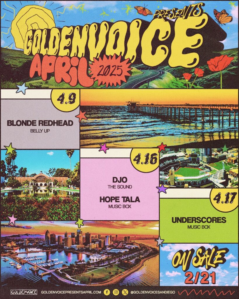 Goldenvoice Presents April 2025 San Diego