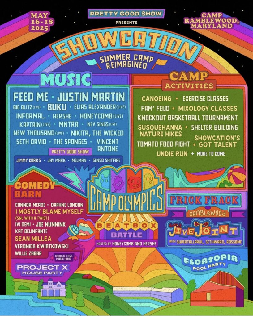 Showcation 2025 Lineup