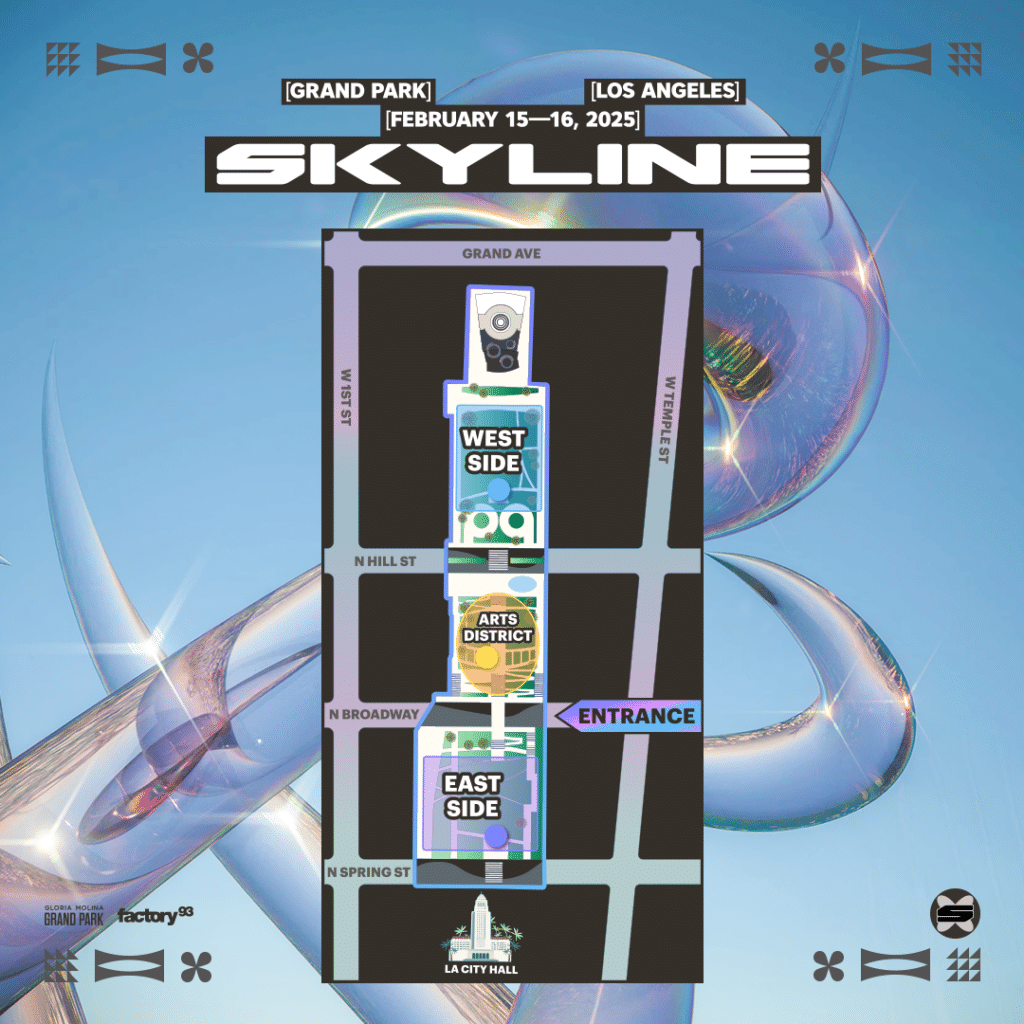 Skyline Los Angeles 2025 - Festival Map