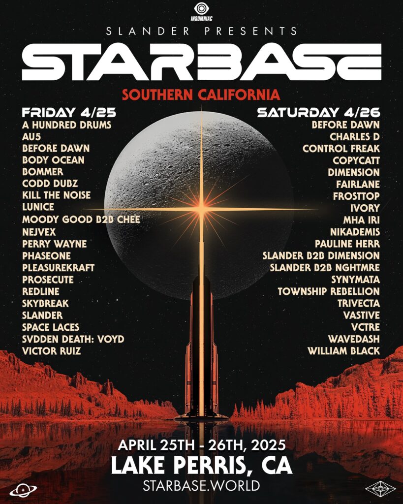 SLANDER STARBASE 2025 Daily Lineups