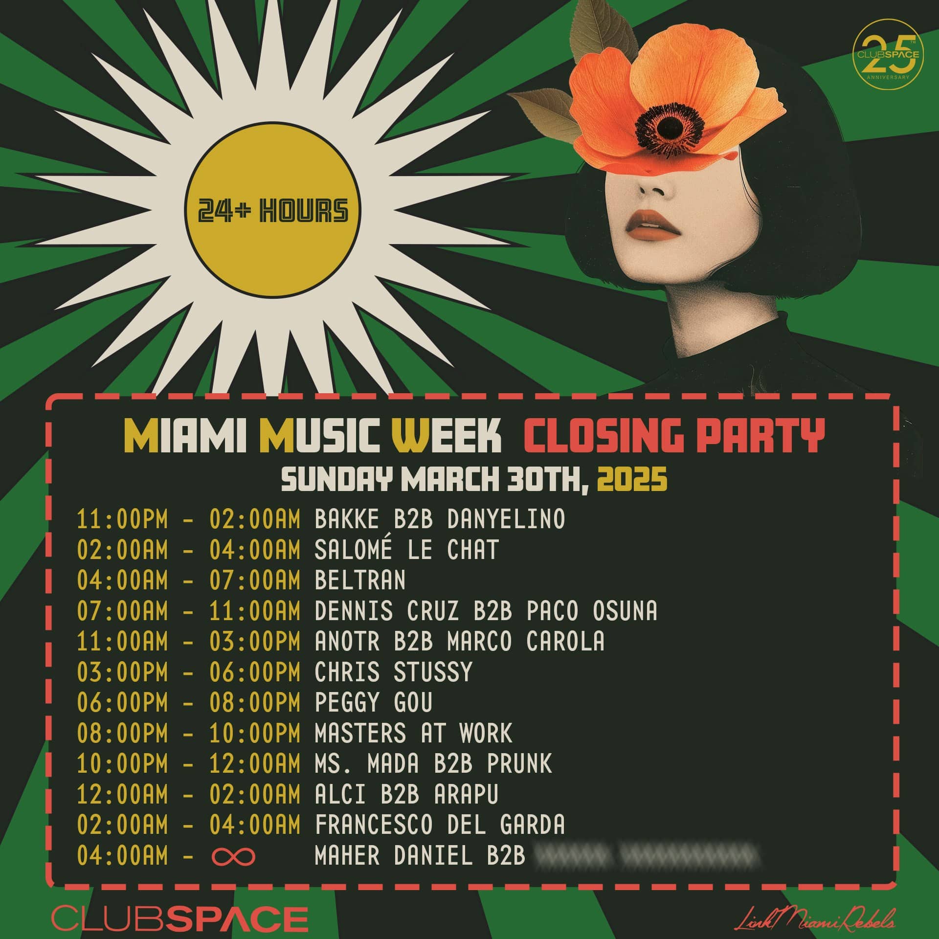 24+ Hour Space MMW Closing Party