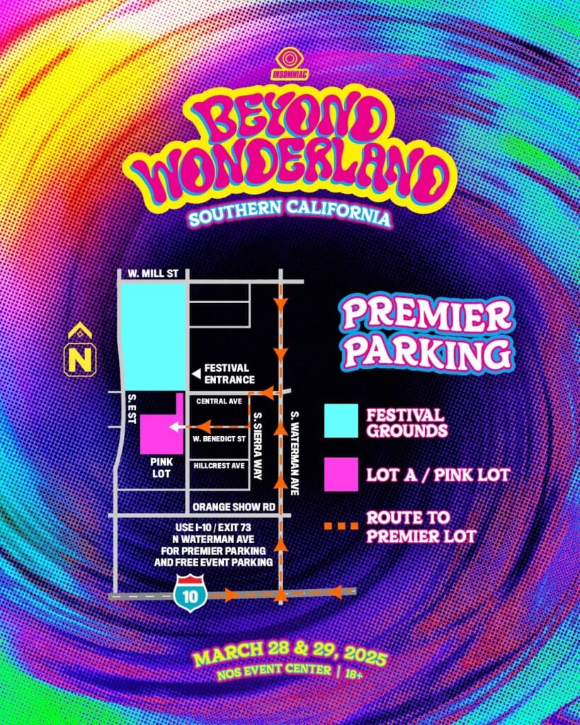 Beyond Wonderland SoCal 2025 - Premier Parking