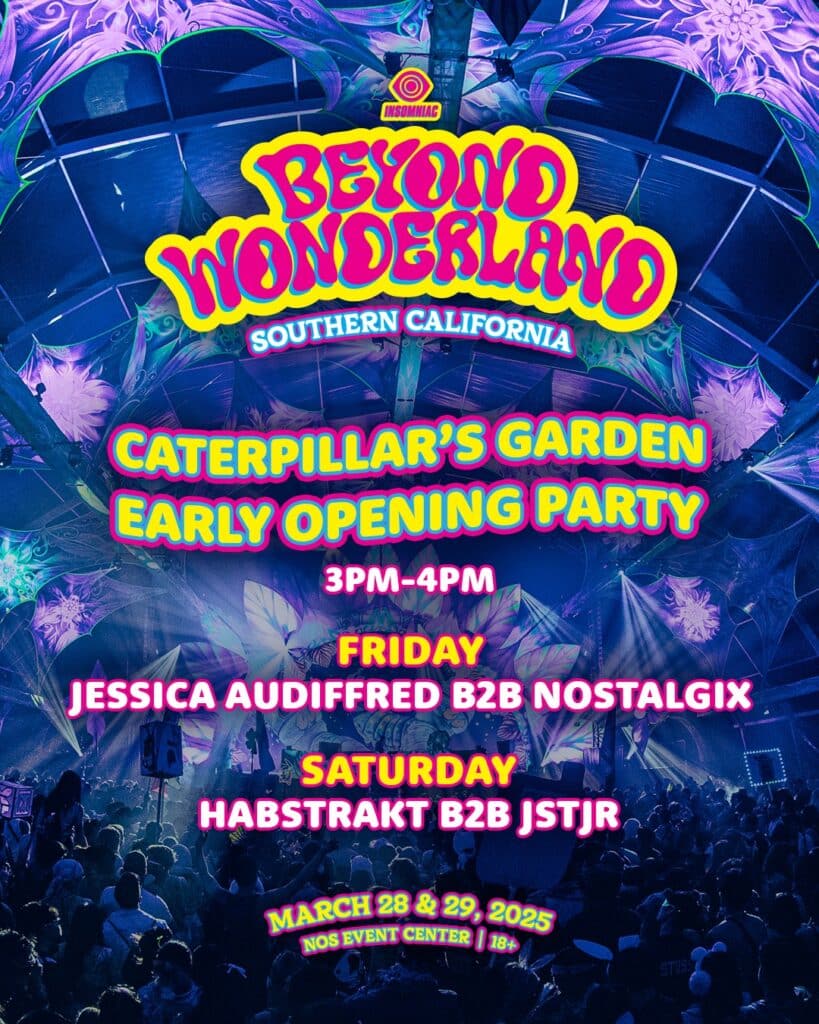 Beyond Wonderland SoCal 2025 - Opening Party Lineup