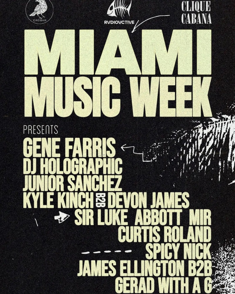 Gene Farris, DJ Holographic, Junior Sanchez + more