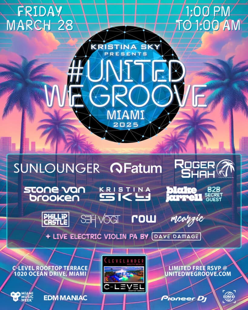 United We Groove Miami 2025 Lineup