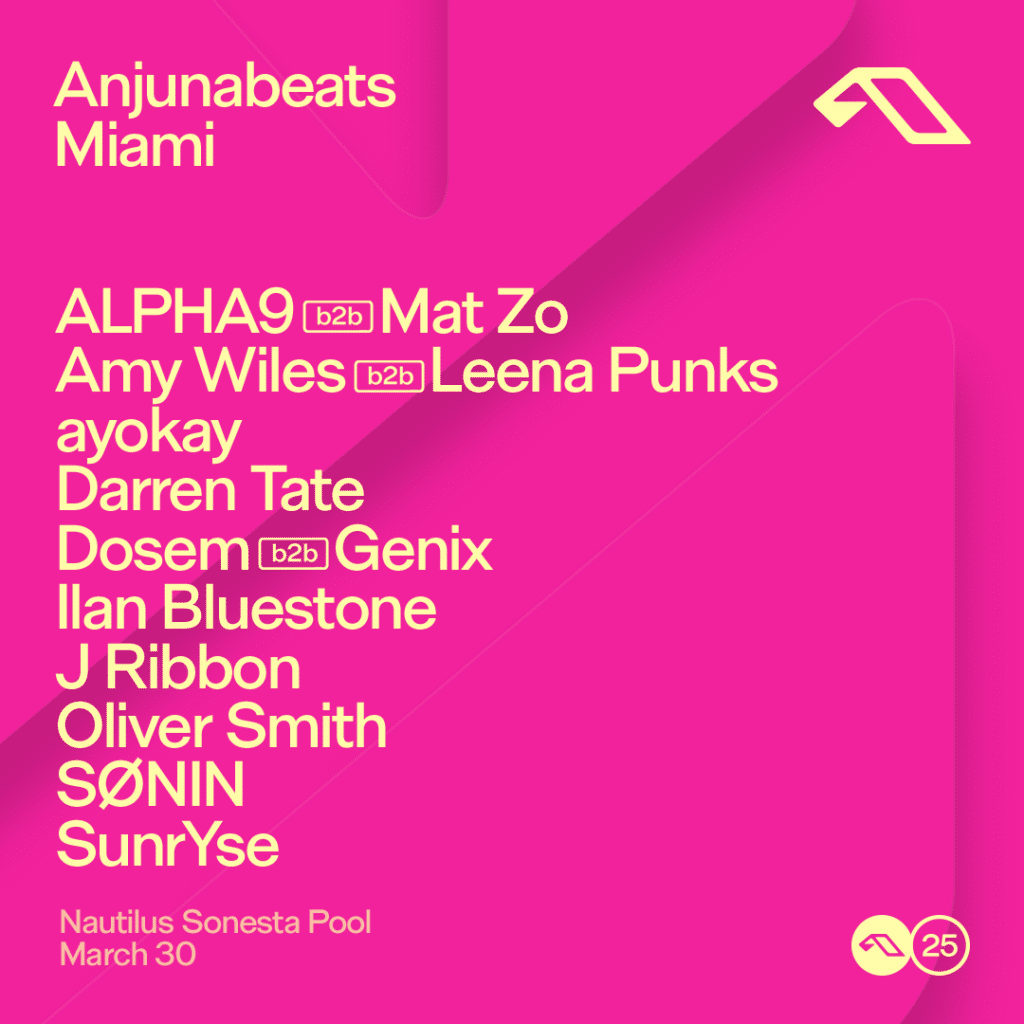 Anjunabeats Miami Pool Party