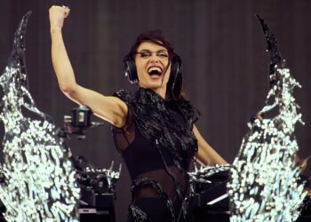 Sara Landry at Coachella 2025