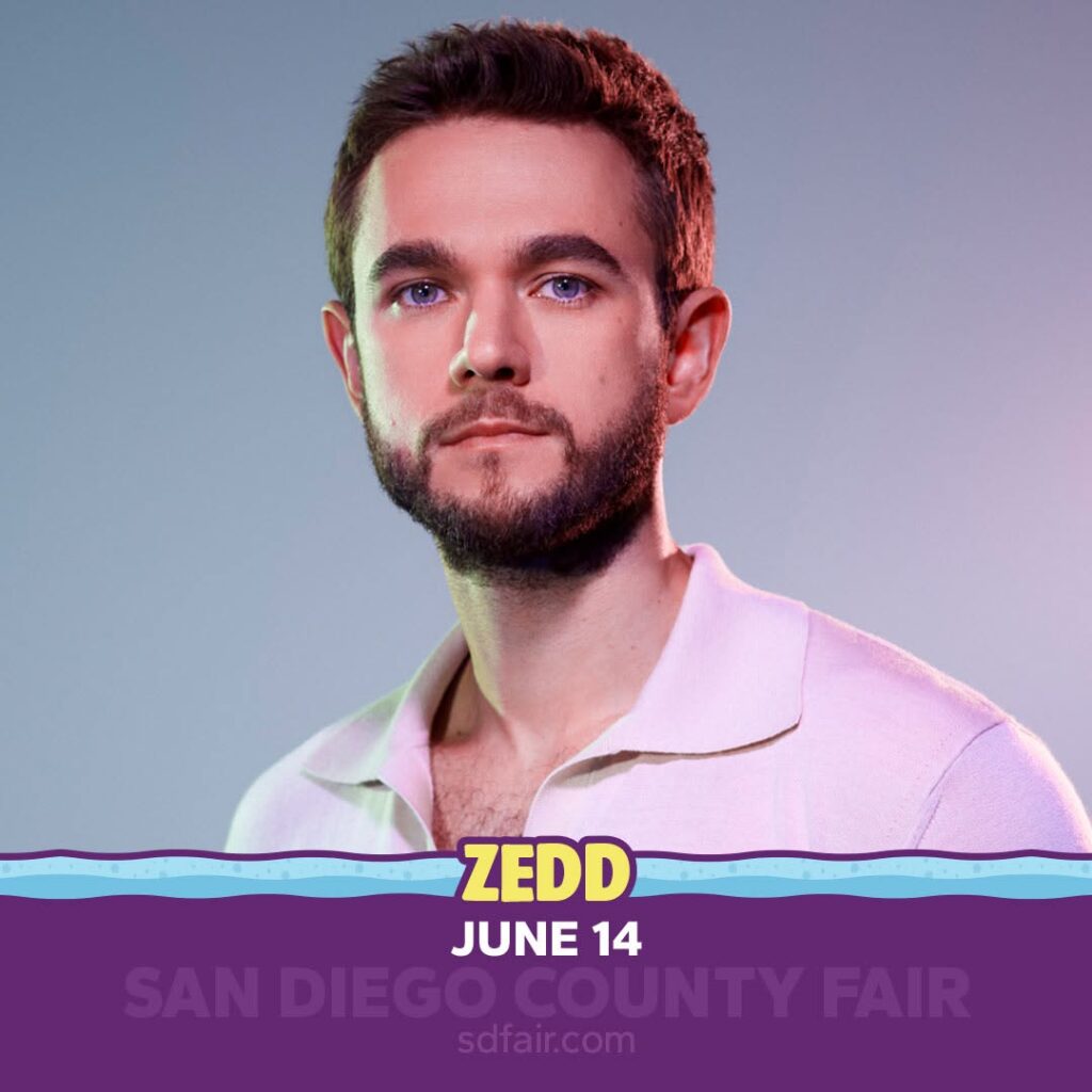 Zedd San Diego County Fair 2025