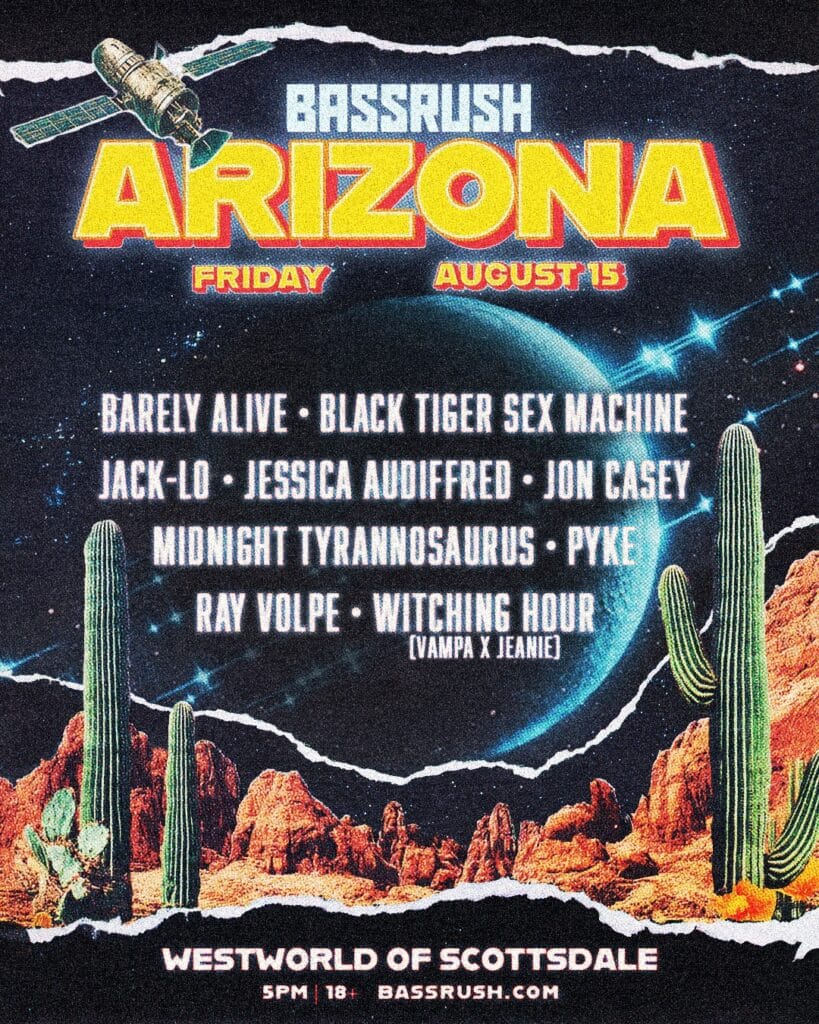Bassrush Arizona 2025 Lineup