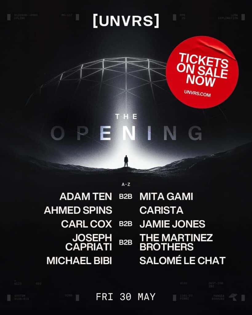 [UNVRS] The Opening Lineup