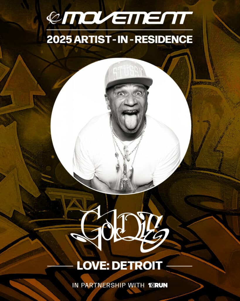Goldie Named Movement 2025 Artist-in-Residence