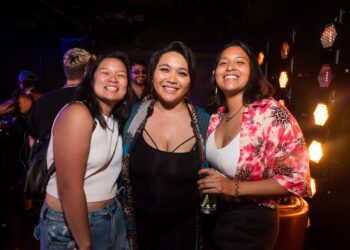 Solar Sounds Co-Founders Riva Inocencio, Sara Golden, and Bianca Terán