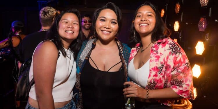 Solar Sounds Co-Founders Riva Inocencio, Sara Golden, and Bianca Terán