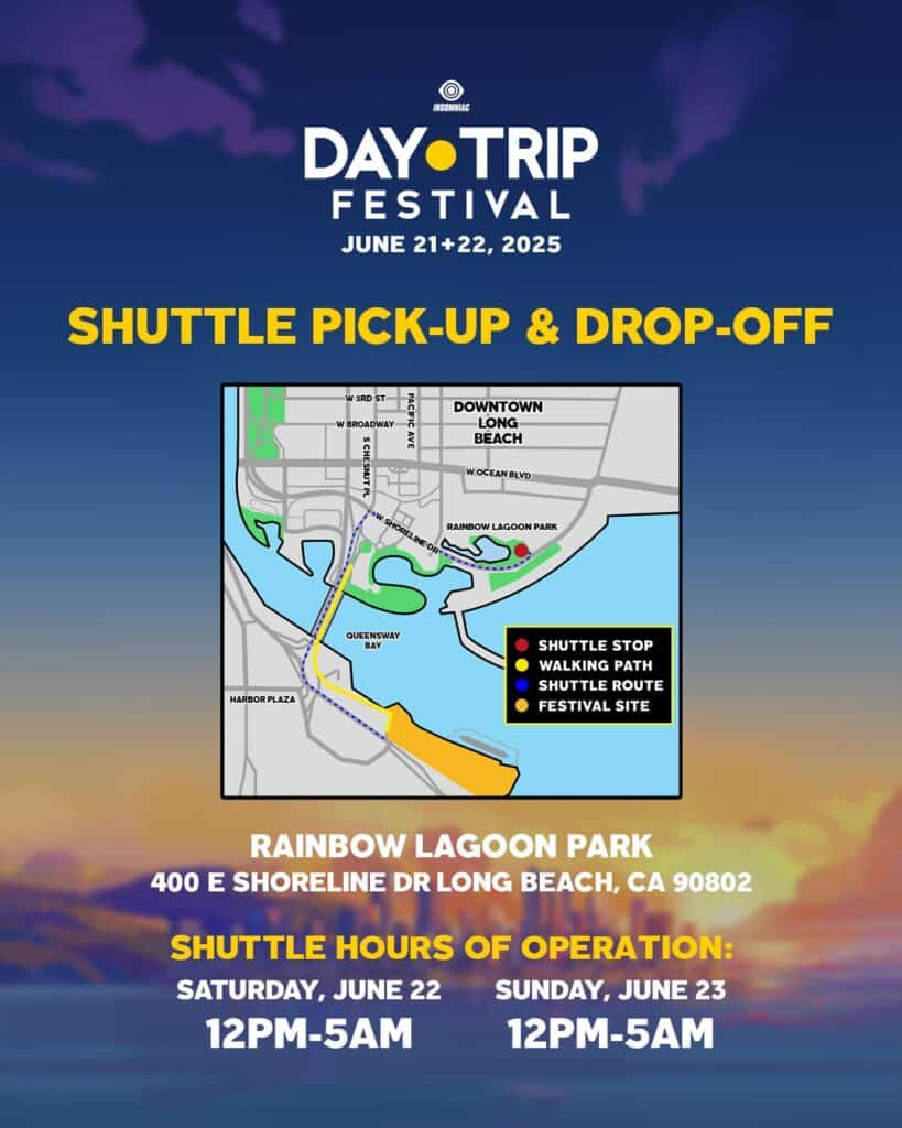 Day Trip Festival 2025 Shuttle Info