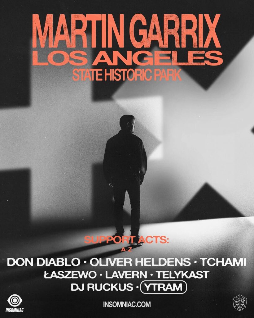 Martin Garrix at LA State Historic Park 2025 - Lineup