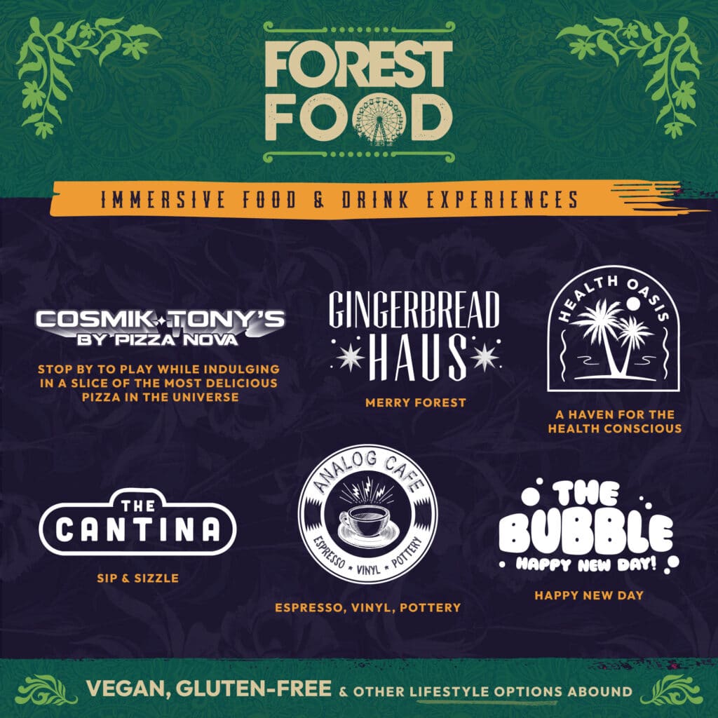 Electric Forest 2025 Food