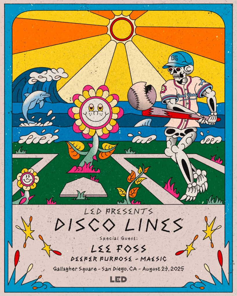 LED Presents Disco Lines at Gallagher Square 2025 - Lineup
