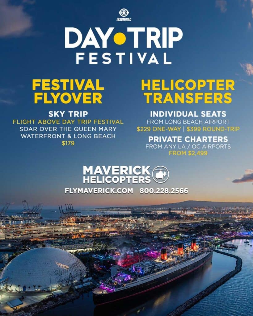 Day Trip Festival 2025 – Helicopter Info