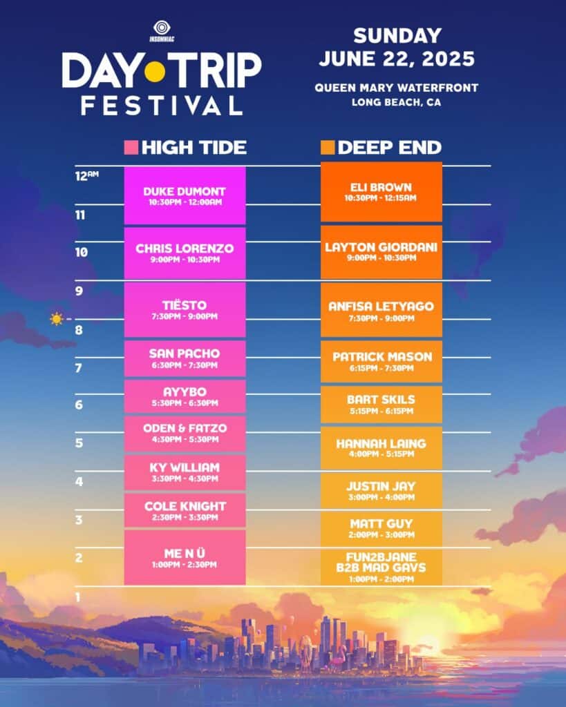 Day Trip Festival 2025 Set Times Sunday