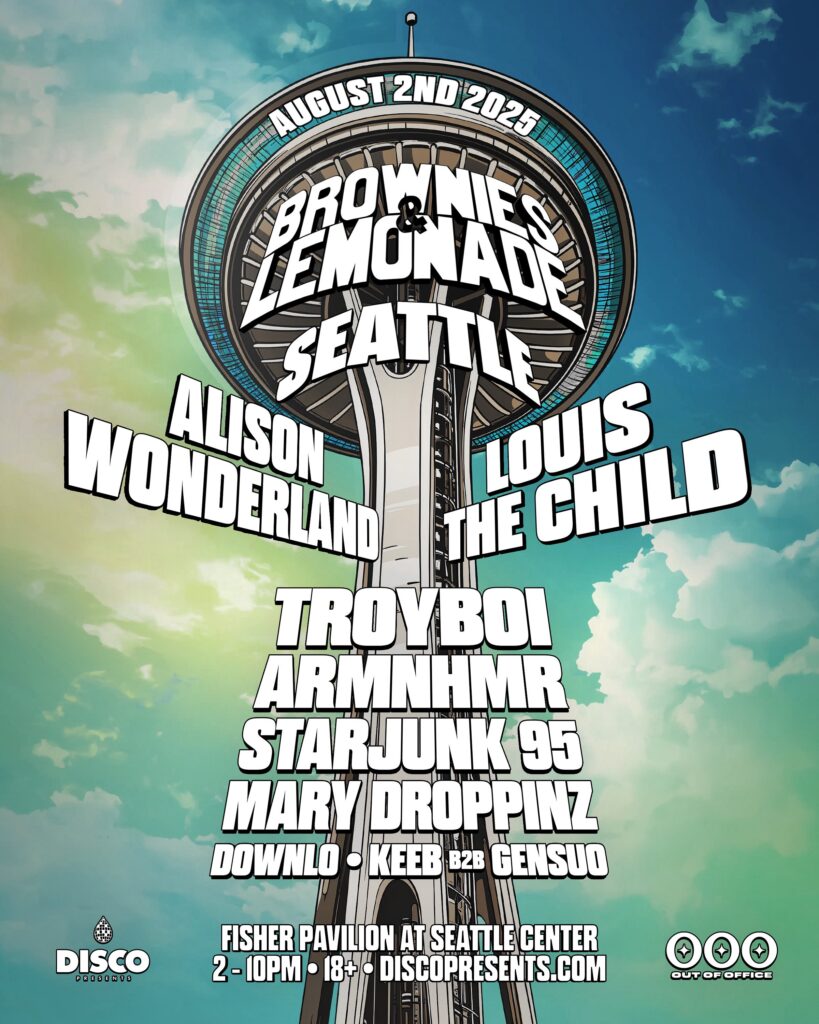 Brownies & Lemonade Seattle 2025 - Lineup