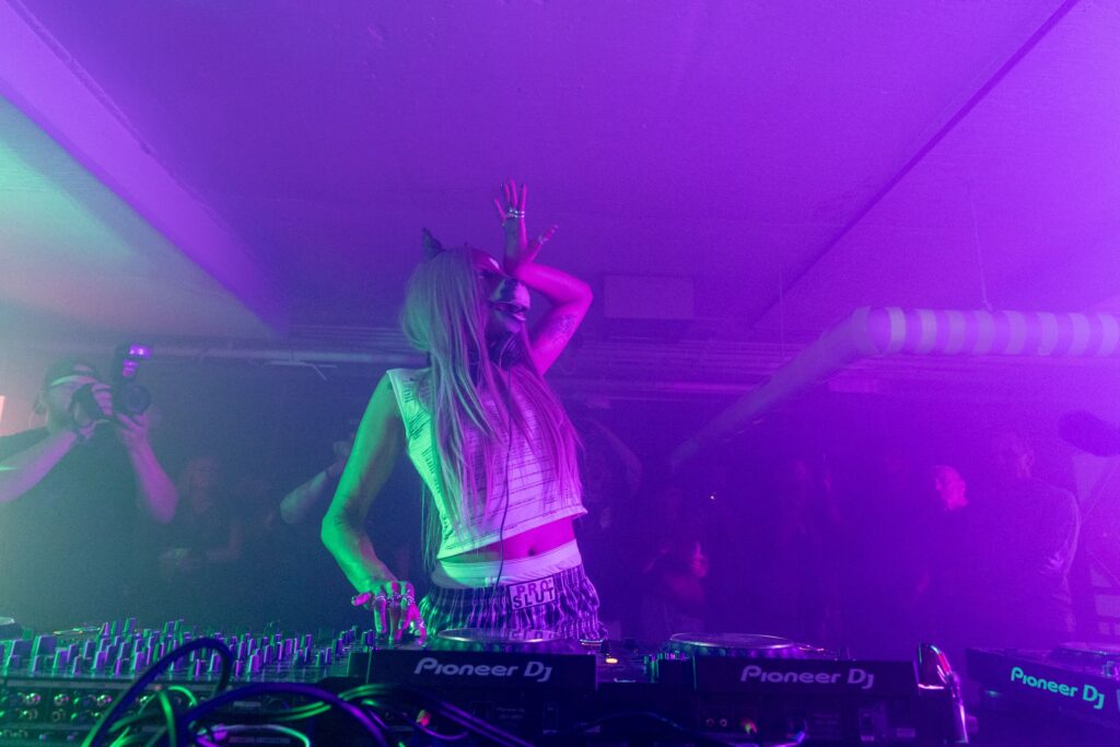 Horsegiirl on the Underground Stage at Movement Detroit 2025