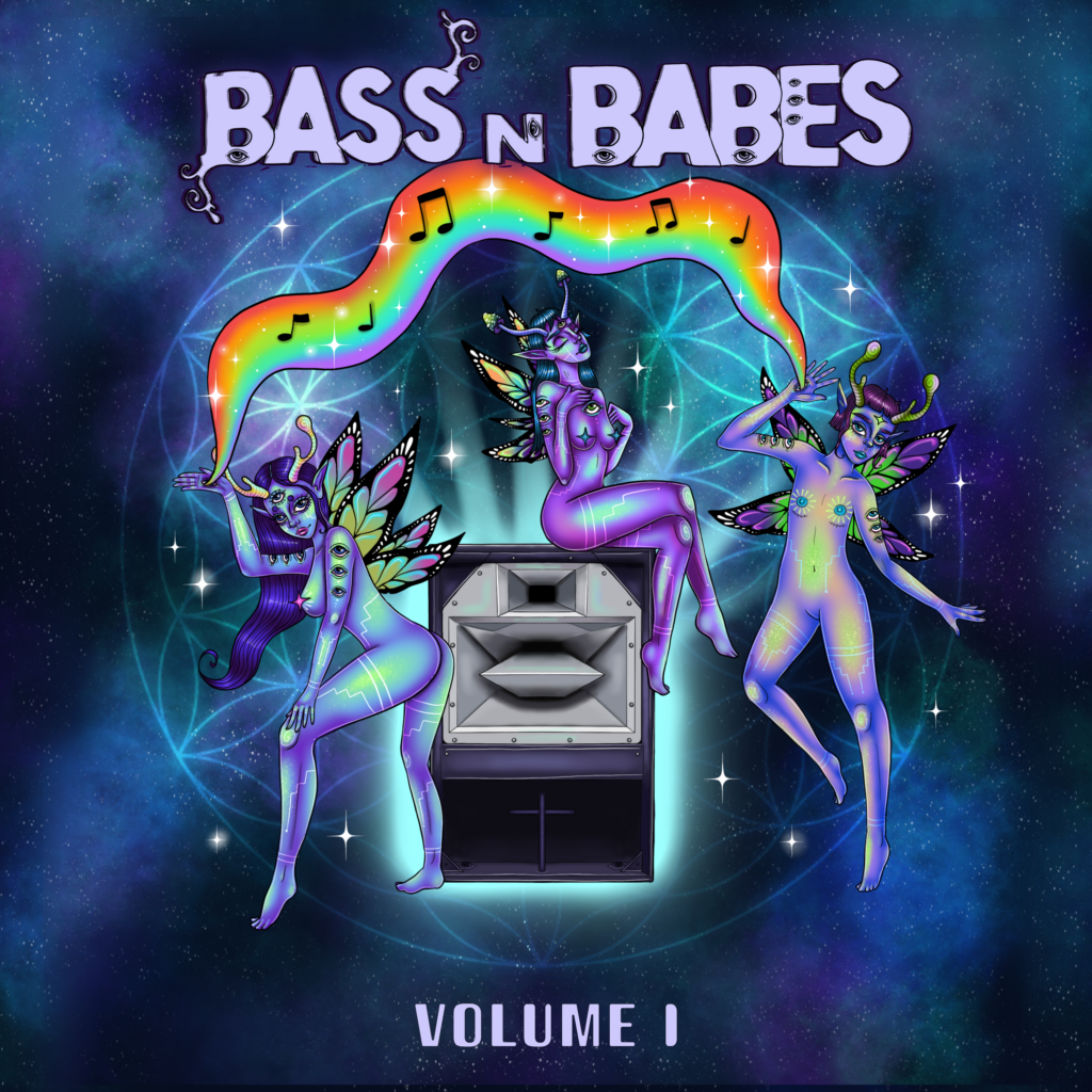 Bass n Babes Vol 1 Compilation album art