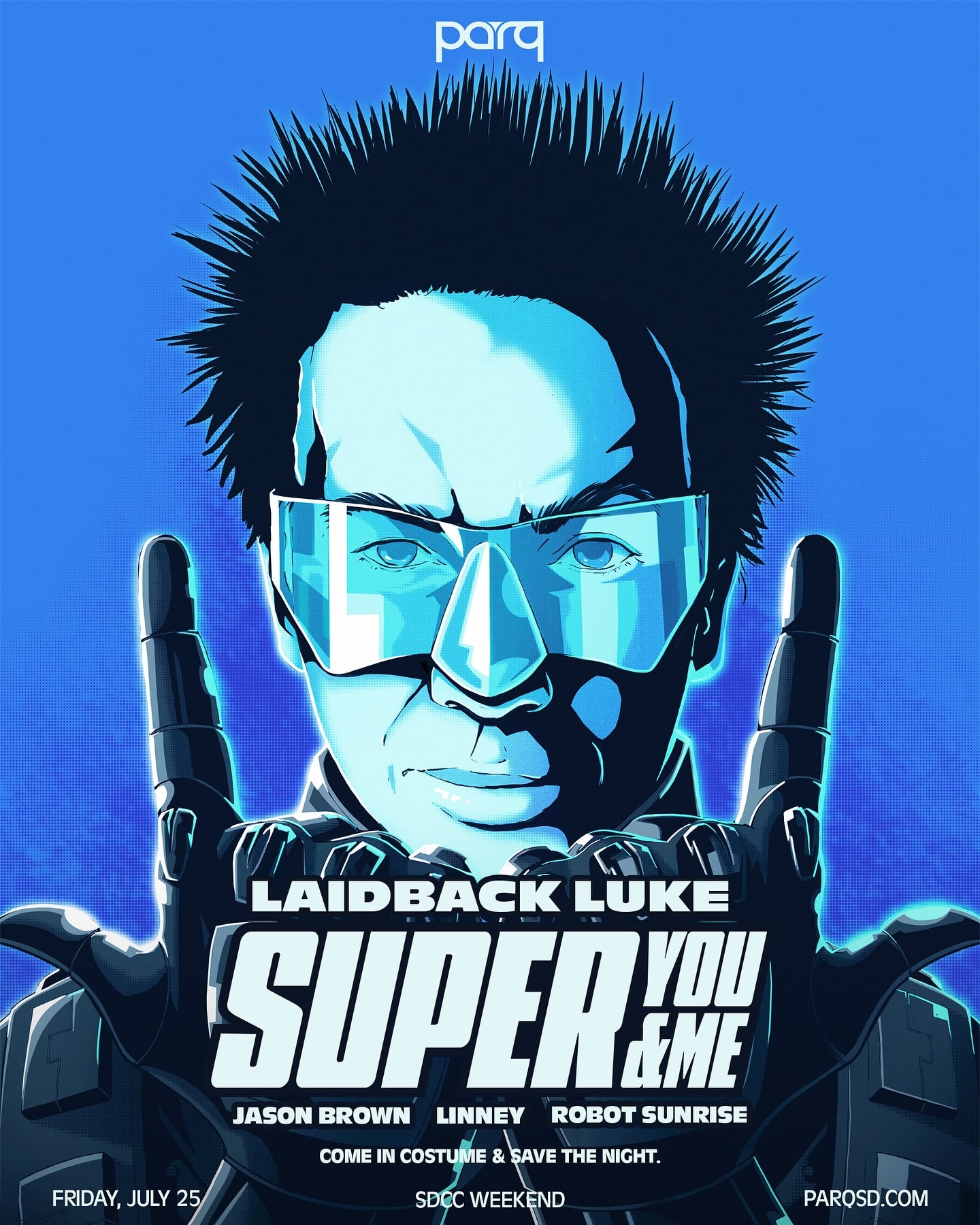 Laidback Luke Presents SUPER YOU&ME San Diego 2025 - Lineup