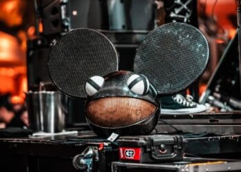 deadmau5 helmet XS Las Vegas 2025