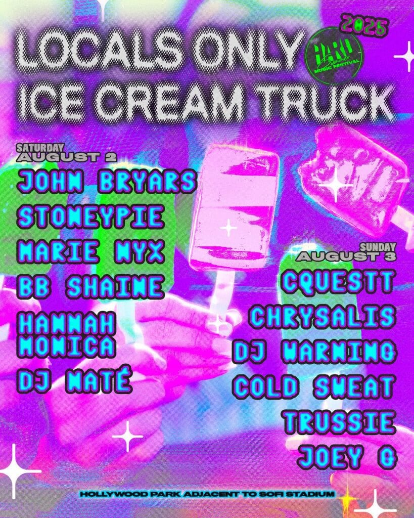 HARD Summer 2025 - Locals Only Lineup