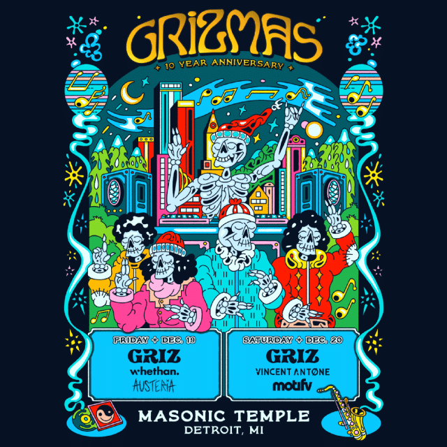GRiZMAS 2025 Graphic