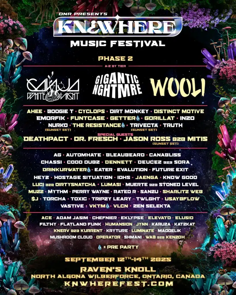 KN¿Where Festival 2025 - Phase 2 Lineup