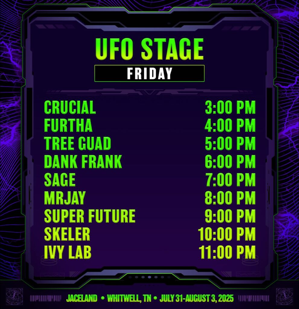 sound haven 2025 set times
