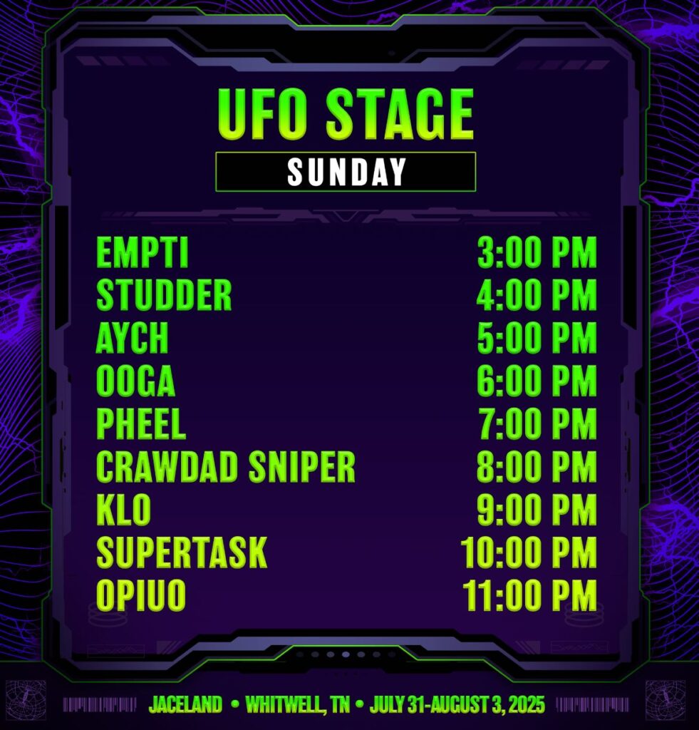 sound haven 2025 set times