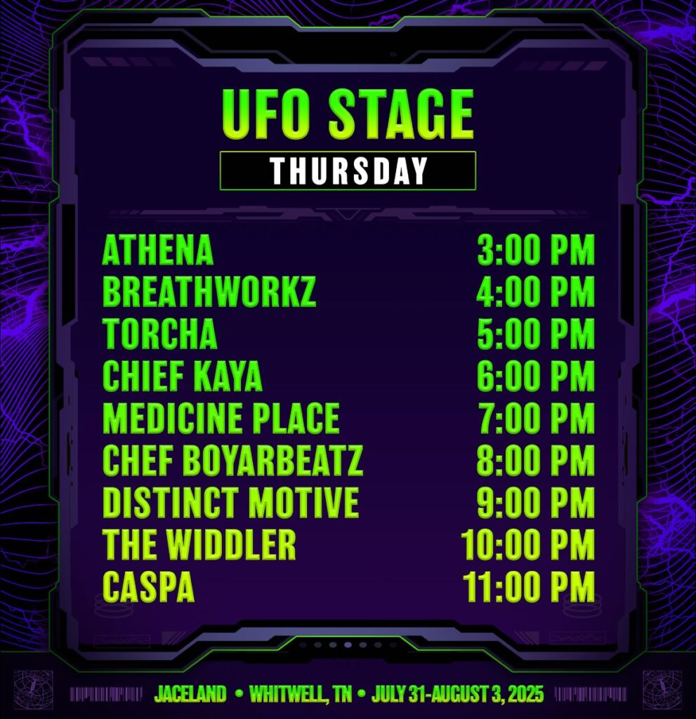 sound haven 2025 set times