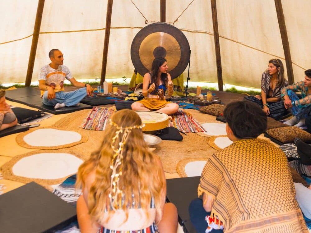 Meditation at Elements Festival