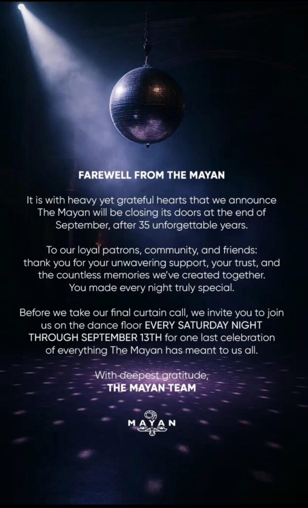 The Mayan Closing Statement