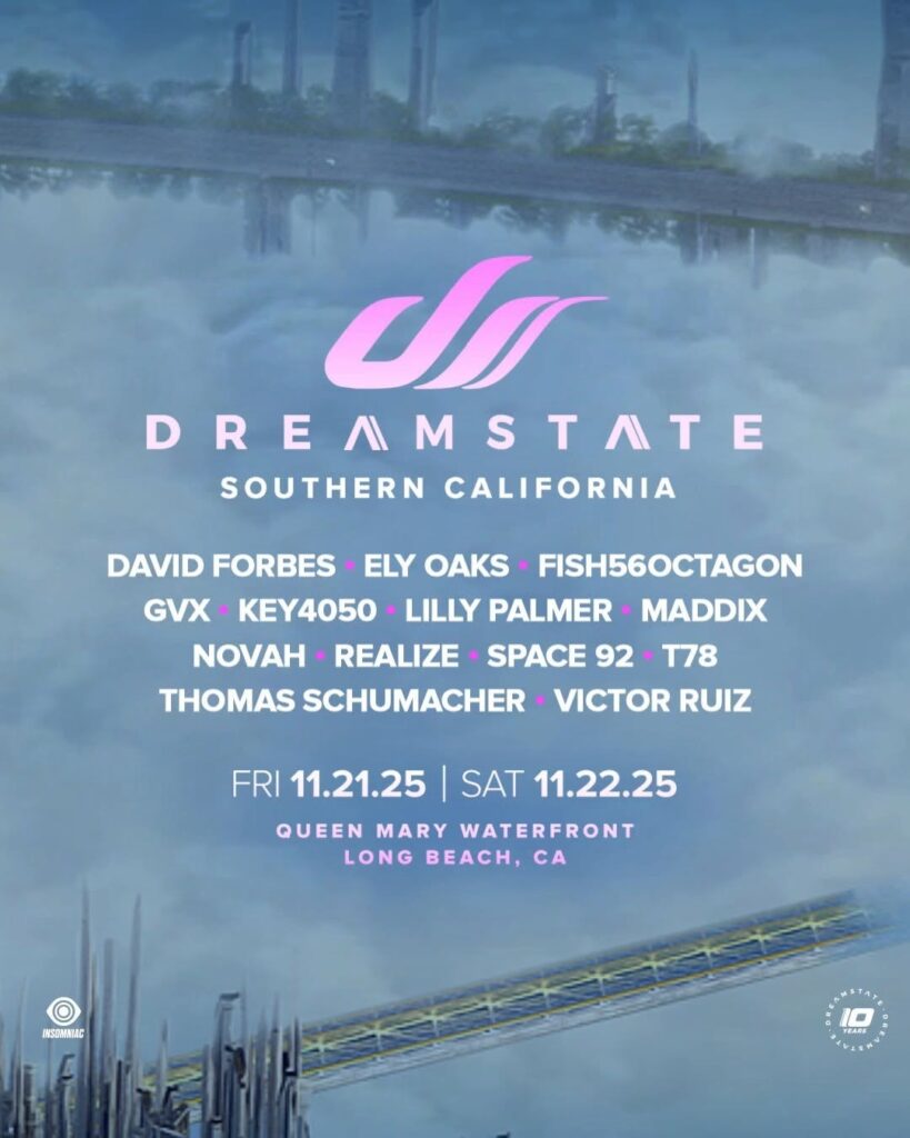 Dreamstate SoCal 2025 Lineup 3