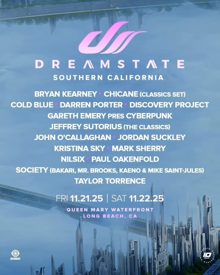 Dreamstate SoCal 2025 Lineup 5