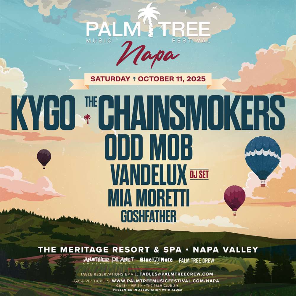 Palm Tree Music Festival Napa 2025 Lineup