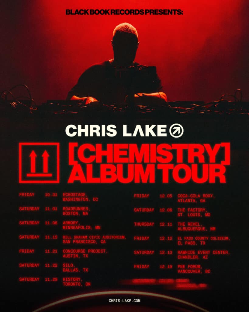 Chris Lake Chemistry Album Tour 2025 - Dates & Venues