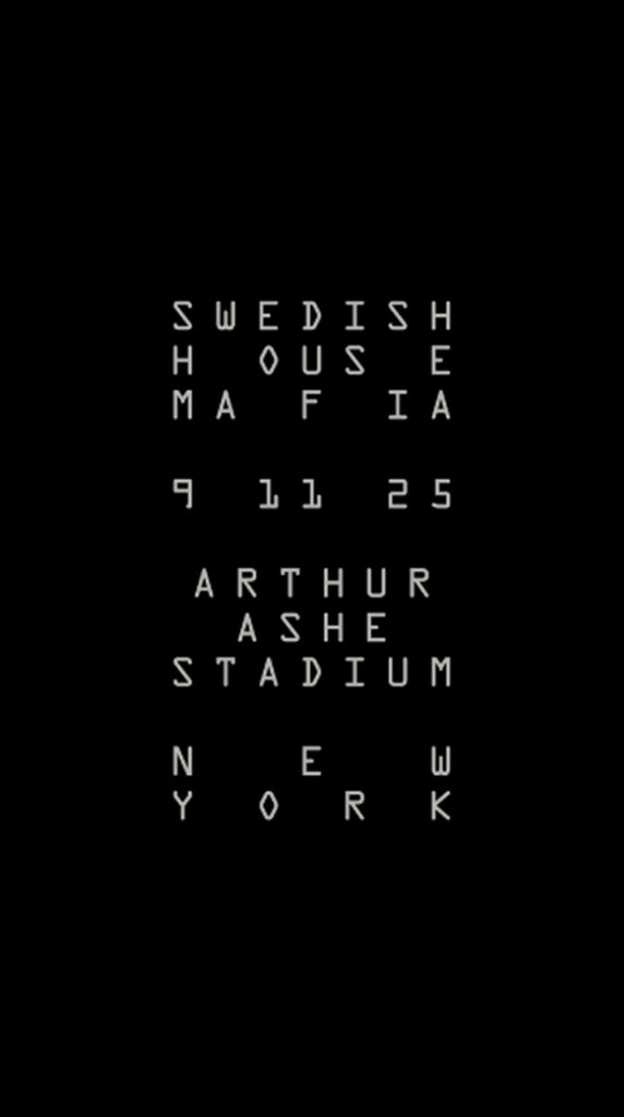 Swedish House Mafia New York City 2025
