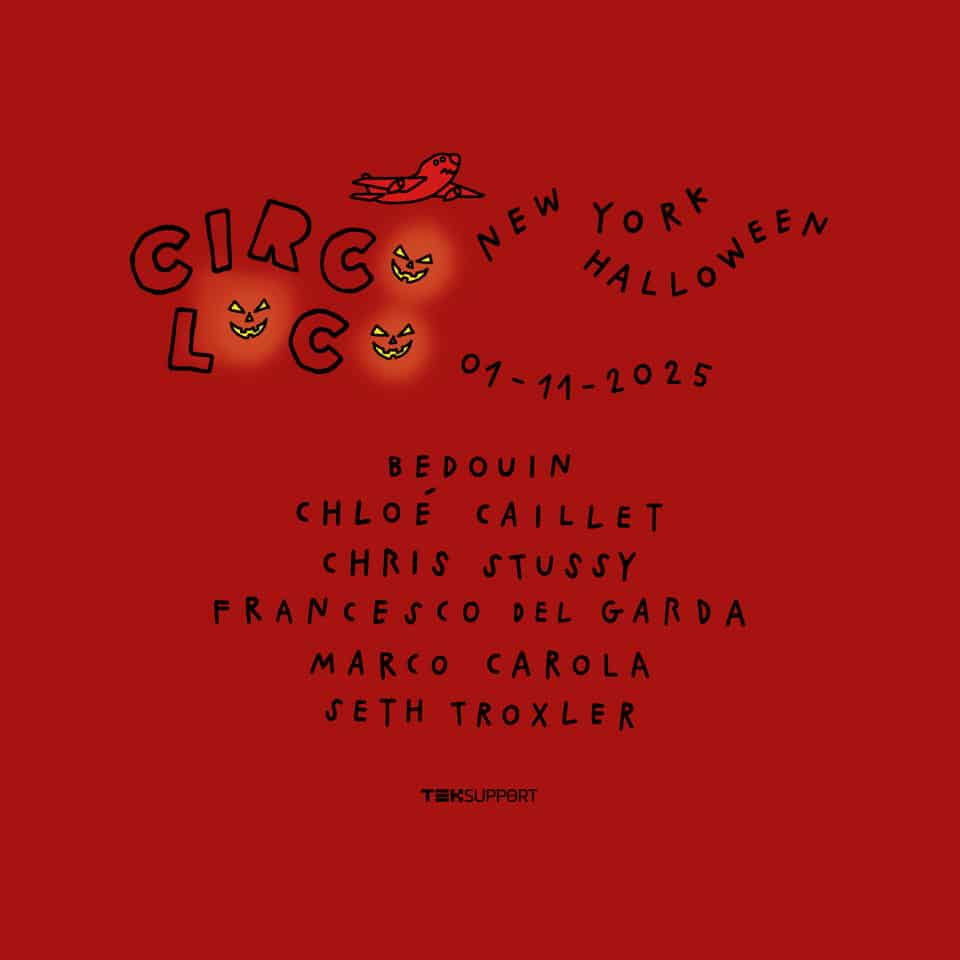 CircoLoco Halloween 2025 - Lineup