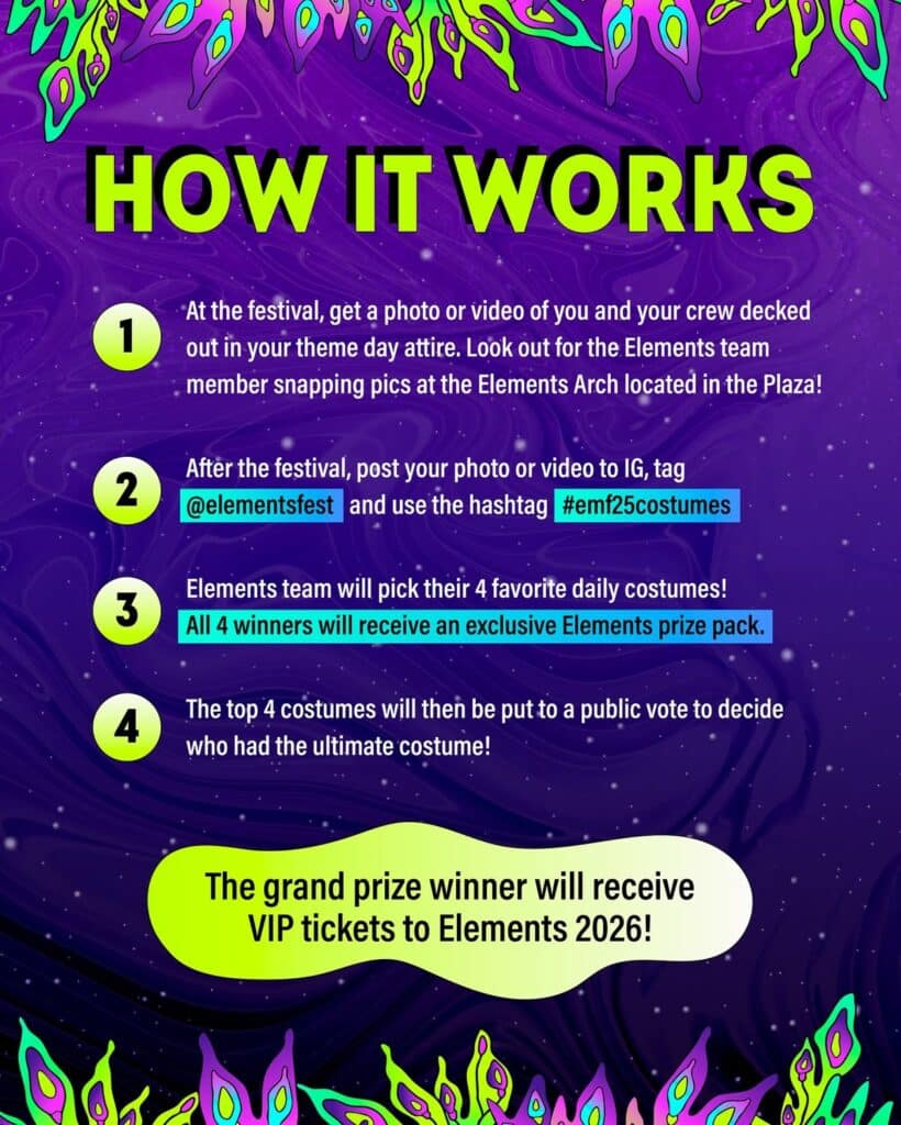 Elements 2025 Theme Day Contest Rules