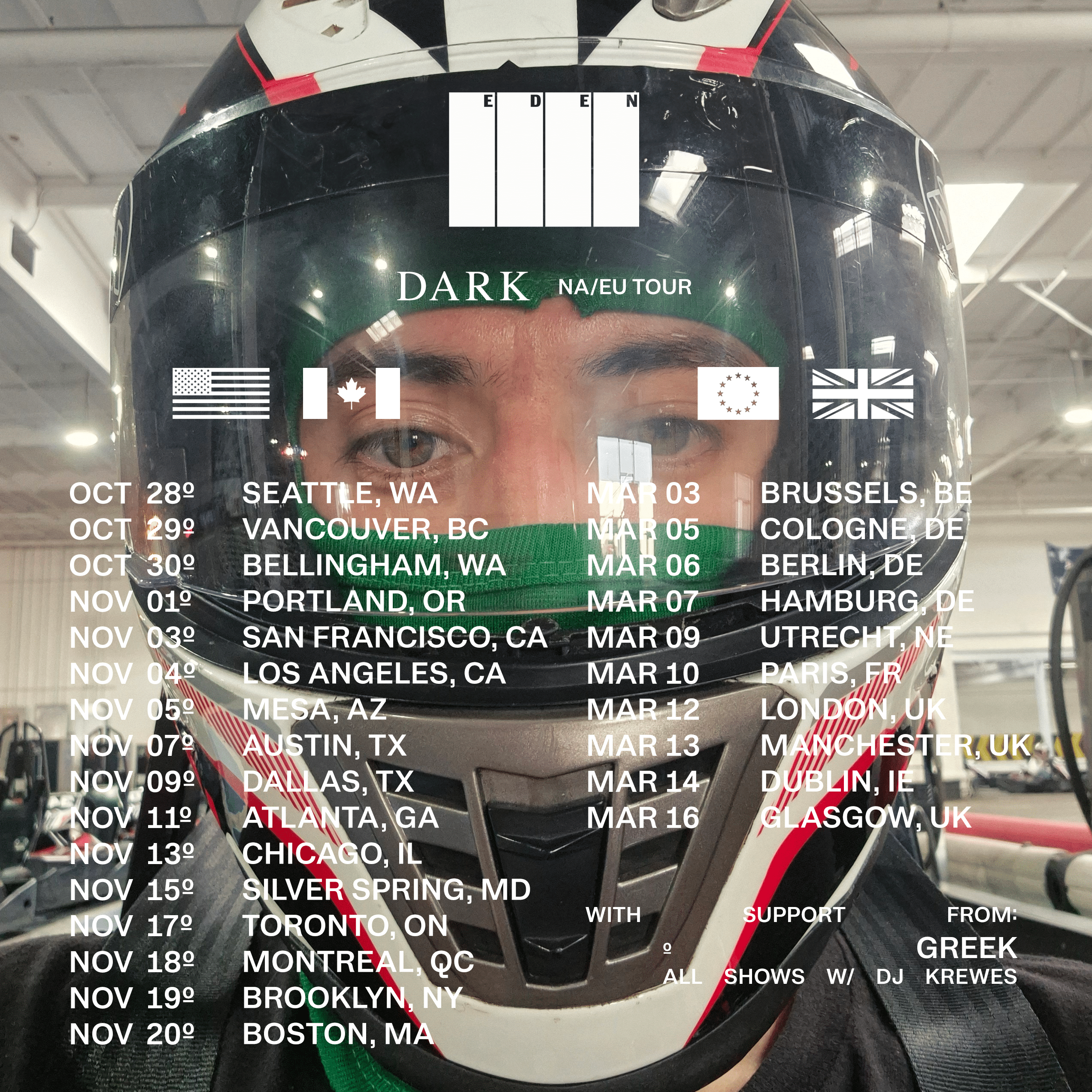 EDEN - Dark Tour 2025/2026 dates